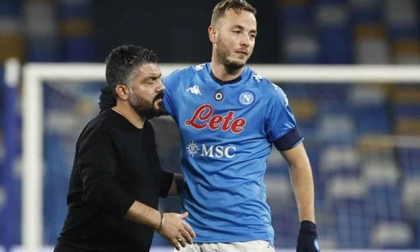 Gattuso confía en Candor incluso contra Blogna, deja Manolas en el banco