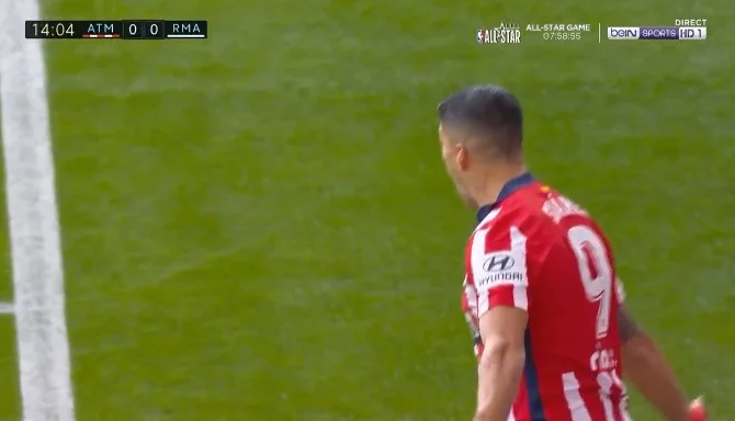Soward con Superglo, Atletico Madrid in alto