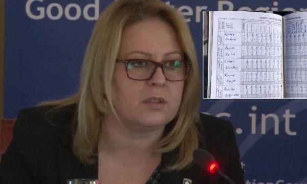 Después de ser alabado por 1 grado en educación, Hykmete Bajrami reacciona