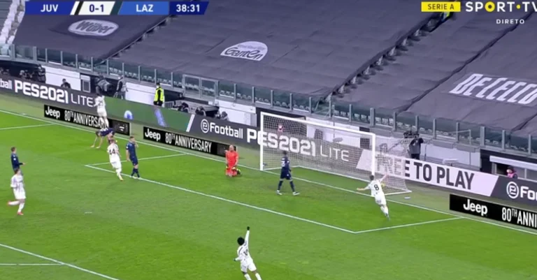 El objetivo que el rabino acaba de anotar contra Lazio es absolutamente brillante.