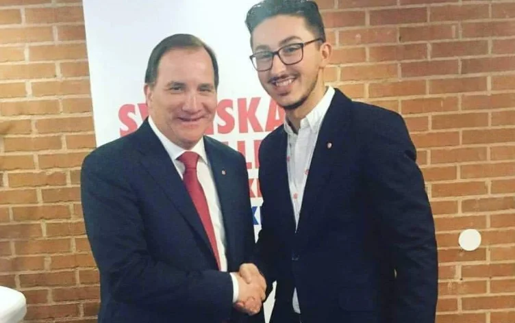 26 anni Kosovo eletto presidente dei socialdemocratici a Halmstad, Svezia