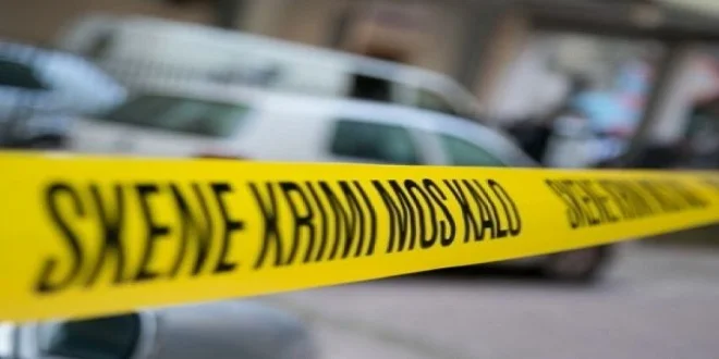 Police provide details to police official in Dragash, who, off duty, injured two citizens with official weapons