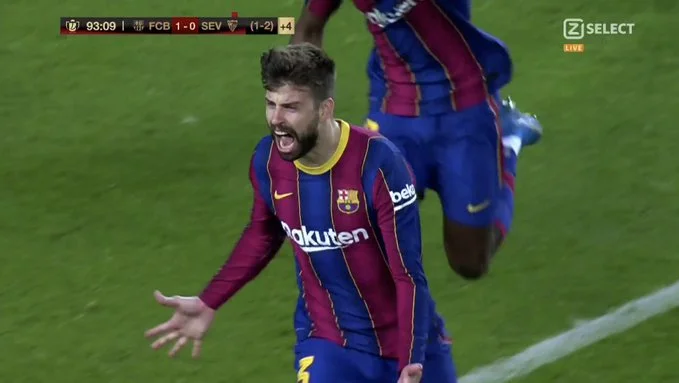 Barcellona nelle finali della Copa del Ray, sconfigge Siviglia con grande sforzo