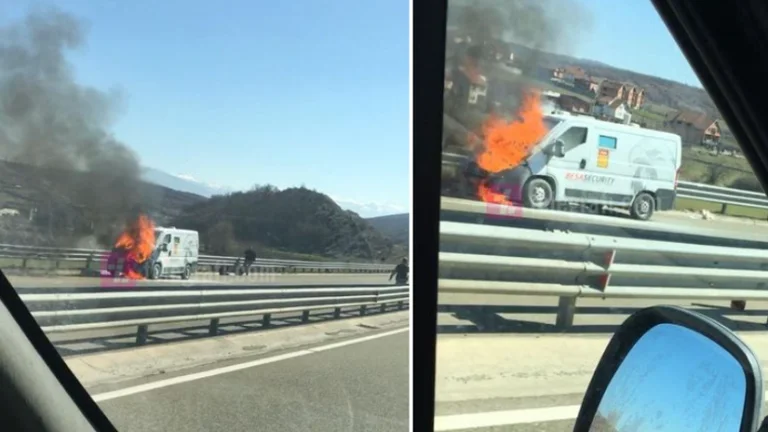 Dispara a una nación en la carretera Pristina-Prizren