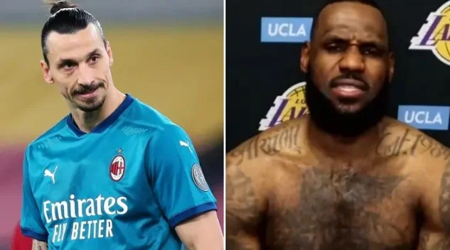 Ibrahimovic spare Le Bron James nicht: Es gibt zwei Worte für ihn nach der Verfolgung.