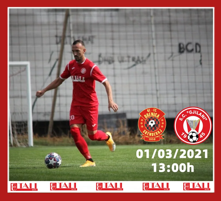 Drenica Gnjilan, formaciones oficiales