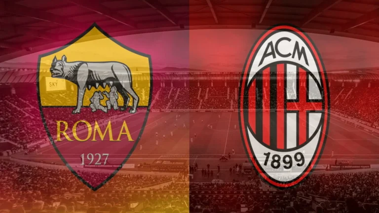 Derby Roma Ac Milan: Official formations