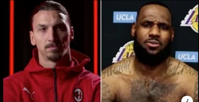 LeBron James a répondu émotionnellement à Ibrahimovic après lui avoir dit de ne pas s'engager dans la politique