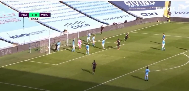 Baron West Hami vs Man City, Lingard Asiston