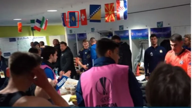 Dinamo Zagreb exalts Kosovo after the qualifications in Europe League: Place the flag in the stripper