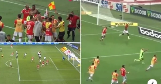L'international a marqué un but en 97e minute pour gagner le titre au Brésil, mais a été annulé pour position hors ligne.