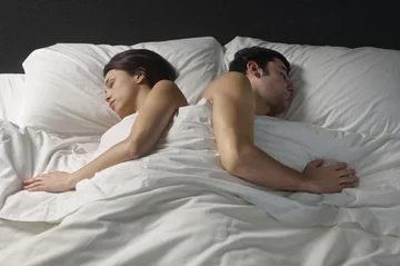 Beding can negatively affect sleep and sexual life
