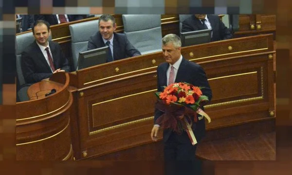 Hashim Thaci a été élu président du Kosovo il y a cinq ans