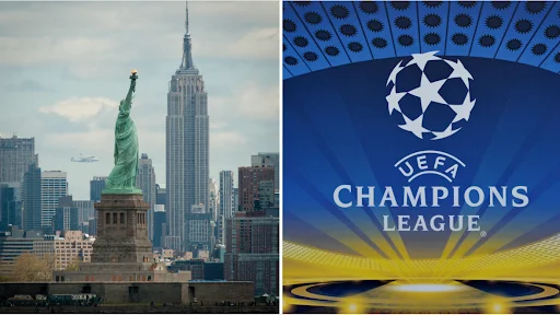 This is going to be the new Champions League format, final in New York