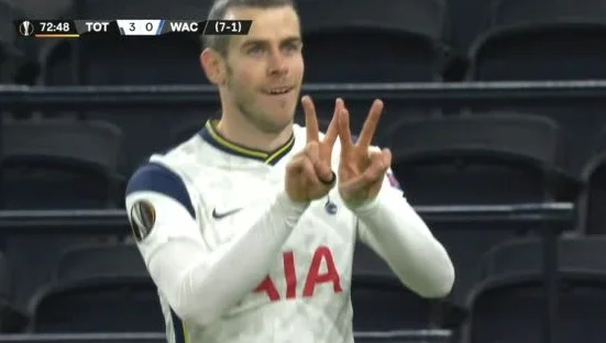 Cili është kuptimi i gjestit, dy gishta të dy duarëve që bëri Bale pasi shënoi për Spurs
