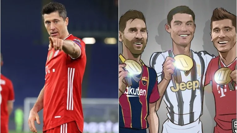 Lewandowski shkruan historinë, bëhet shënuesi i tretë më i mirë në Ligën e Kampionëve