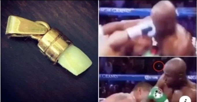 Marcos Maidana ende e ka dhëmbin e Floyd Mayweatherit të cilin ia nxori me grusht më 2014