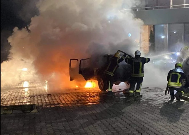Pasi iu dogj vetura flet Bajqinovci: Kam qenë në të, gati u djega edhe unë