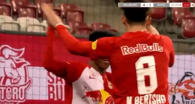 Çfarë BERISHE, asiston në katër golat për Salzburgun