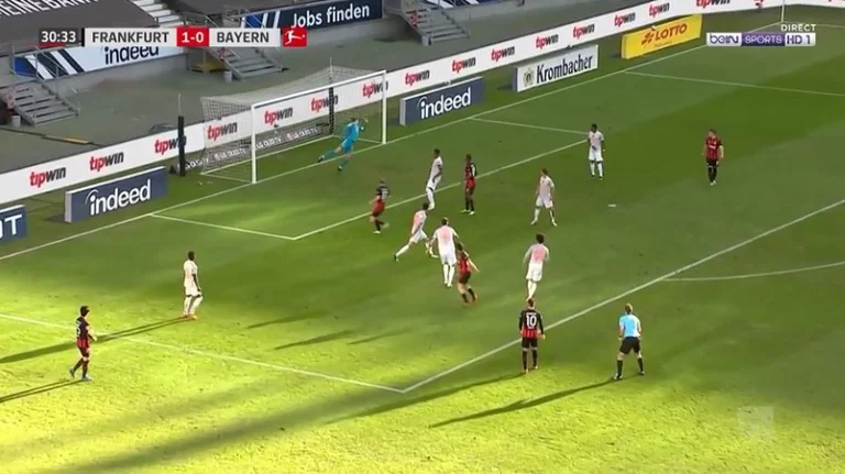 Çka po ndodhë me Bayernin? Goli i dytë i Eintracht Frankfurtit është bukuri e vërtetë
