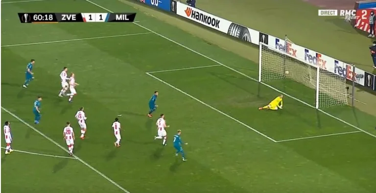 The response from MIlan against Crvena Ziesda is not too late, notes and restores supremacy
