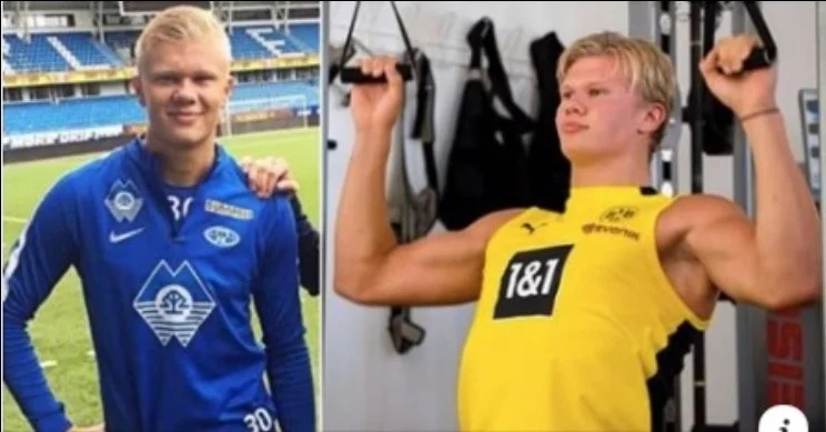 The remarkable transformation of Erling Haaland's body that turned it into a superstar