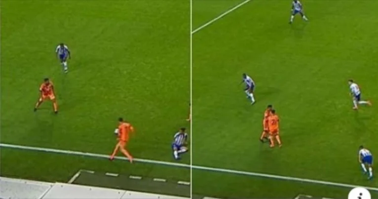 Running CR7 directly into his partner last night is so comical that he went viral
