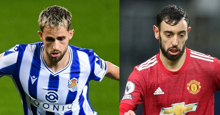 Januzaj beginnt gegen Man United für Sociedad: Dies sind ganze Formationen.