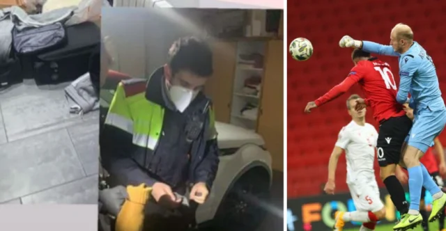 70 mila euro e tre ore costose, la casa del giocatore di calcio Rey Manaj è rubata