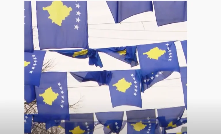 A view from the atmosphere on 13th anniversary of the proclamation of independence