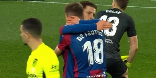Enis White marks spectacular goal of Atletico Madrid