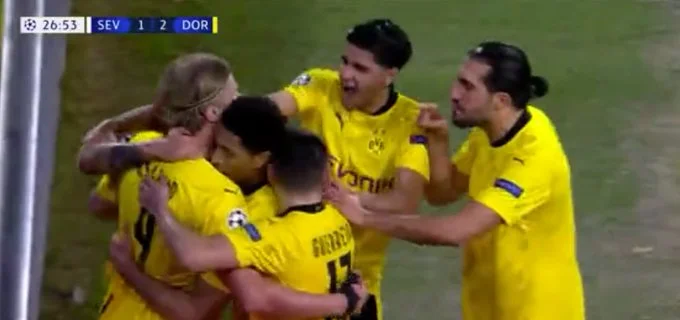 Haaland devient vivant, supergloy marque le record de champion de la Ligue d'Europe