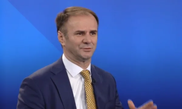 Red: Ademi Demac came at the February 17th solemn session of Hashim Thaci and Latif Gashi