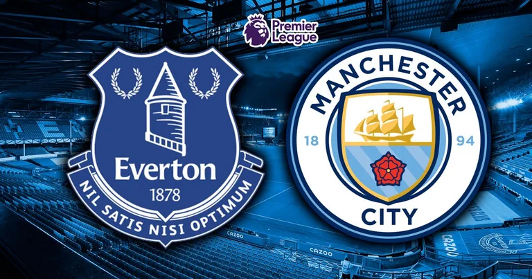 Everton Man City: Official formations Published