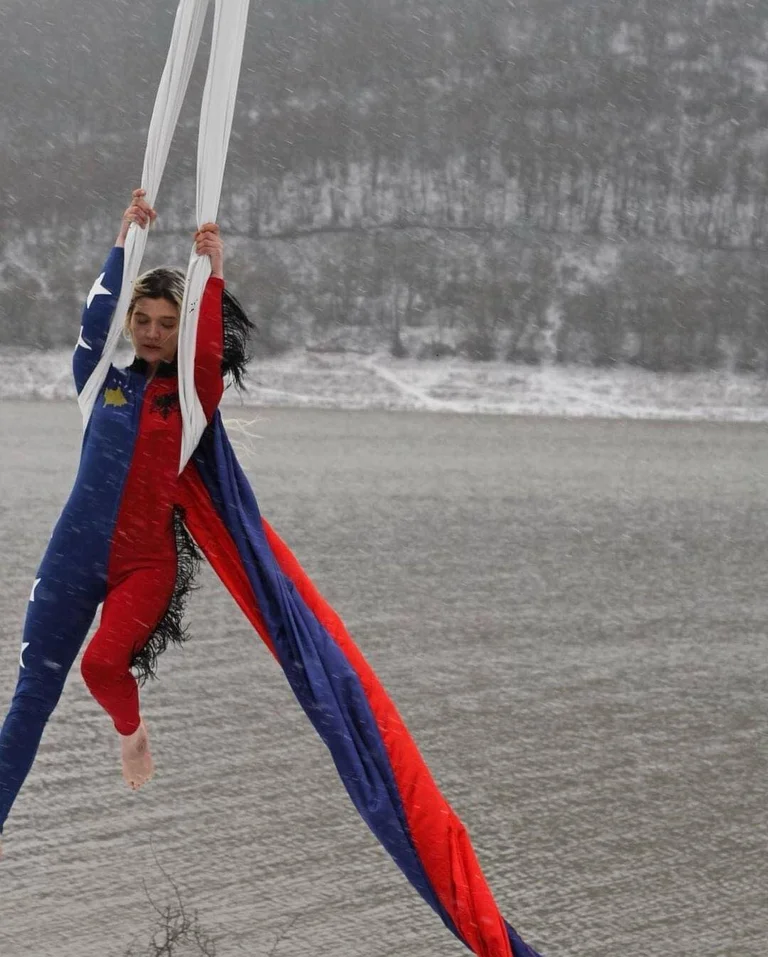 Albania's Acropolis performs on Badovci Lake (Photo)