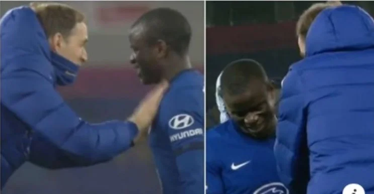 NíGolo Kante avait honte au-delà de l'amour que Tucheli exprimait après le match d'hier soir.