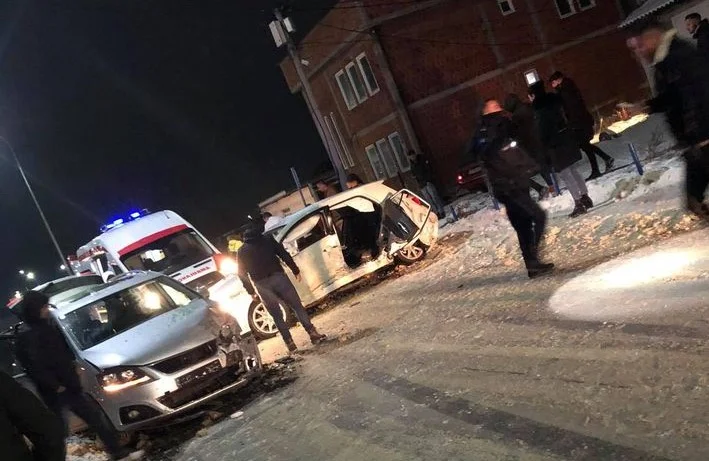Schwere Unfall bei Podujevo, drei verletzte Menschen