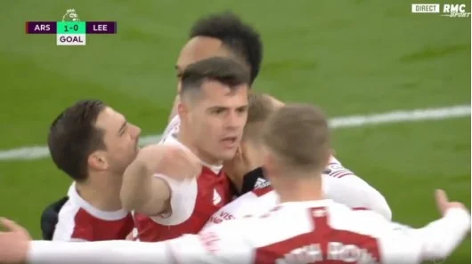 Con questa nota, Granit Jaka è stato nominato nel gioco contro Leeds íds e un superassist.