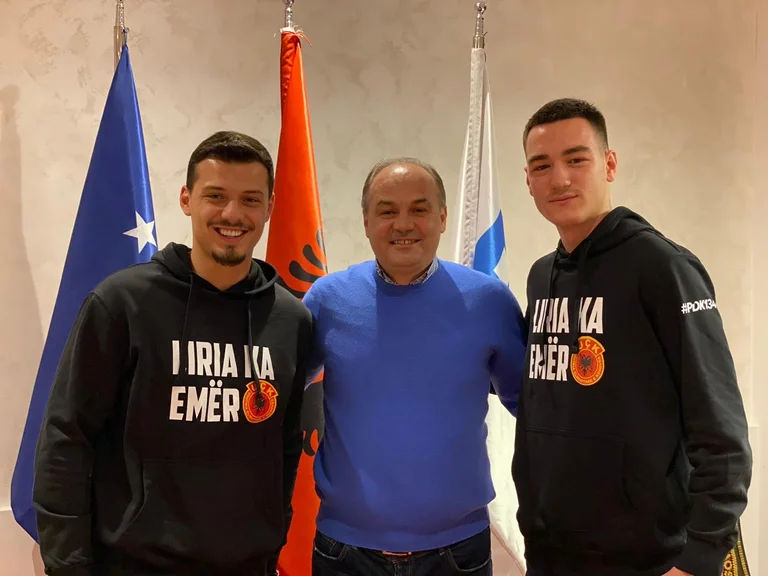 Hoxhaj chares with Exit Pollet, posts photographs with Kadri Veselin's son and Hashim Thaci's son