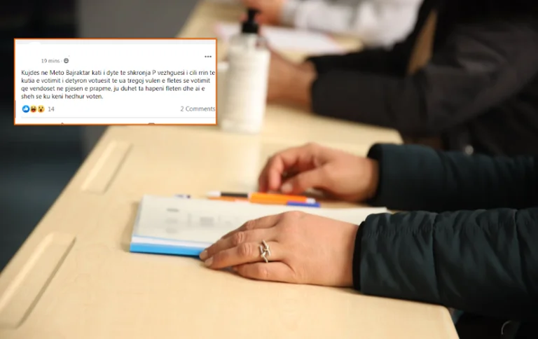 Pristina condemns case: The observer is forcing us to show the ballot sheet