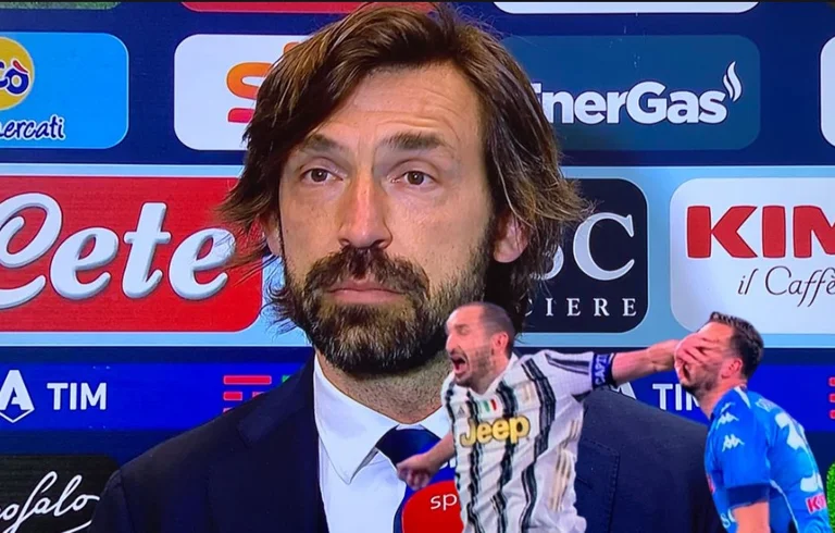 Pirlo se queja de la pena para Cantonman a pesar de que está claro:
