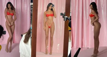 Kendall Jenner semble irrésistible tout en filmant la campagne “.