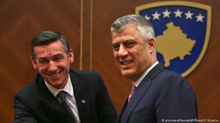 Thaci, Wessel Votes Reach Kosovo