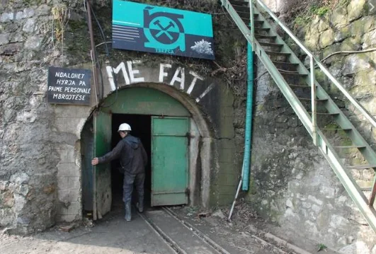 Streiks endete in Trepca Mine, Miner zurück zur Arbeit