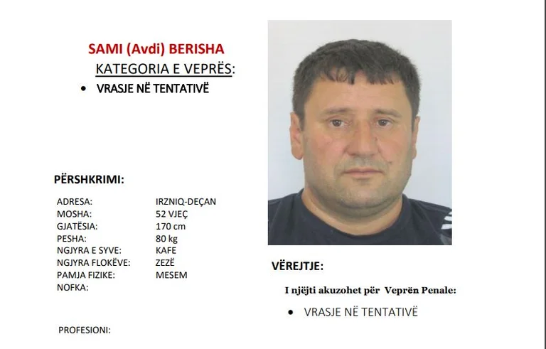 If you see this person call the police immediately