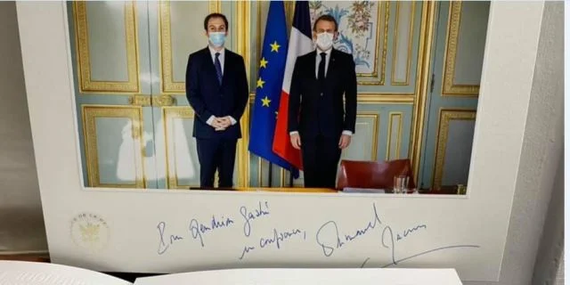Macro sends message to Kosovo ambassador to France
