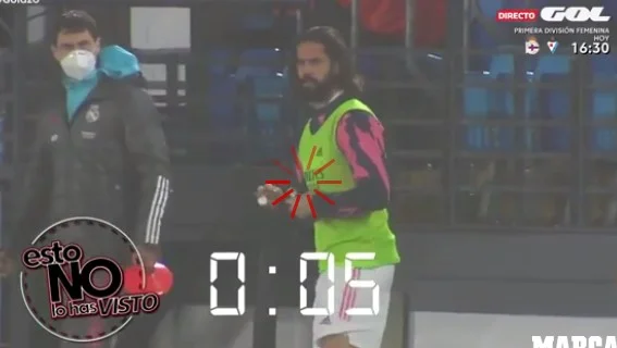 Instead of exercise, he chooses to fix his hair, Isco goes viral on the grid