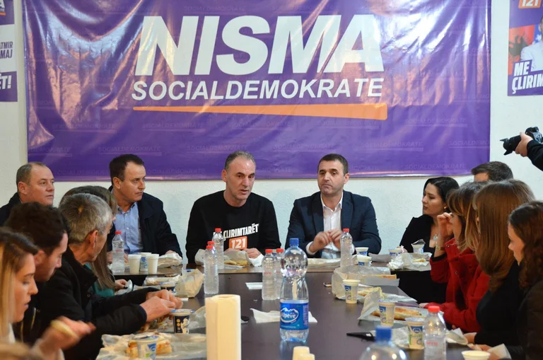 Limaj starts day by breakfast with Kosovo Initiative structures