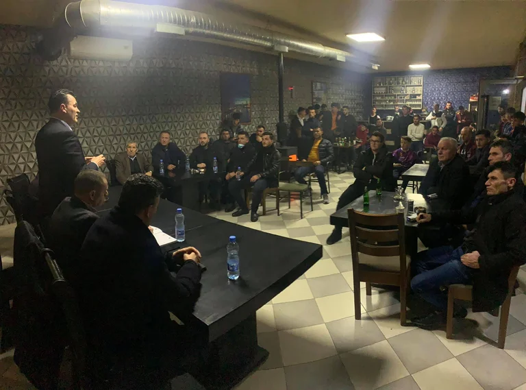 Morina a Drenoc: I giovani sostengono la Lega Democratica