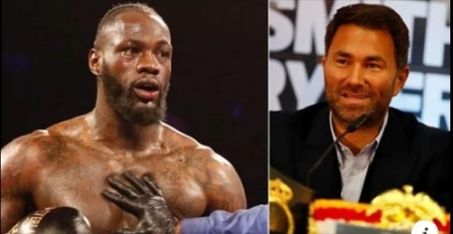 Eddie Hearn believes that Deontay Wilder has completely lost his mind.